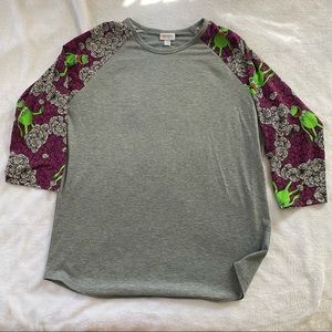 LuLaRoe Kermit Shirt 2X